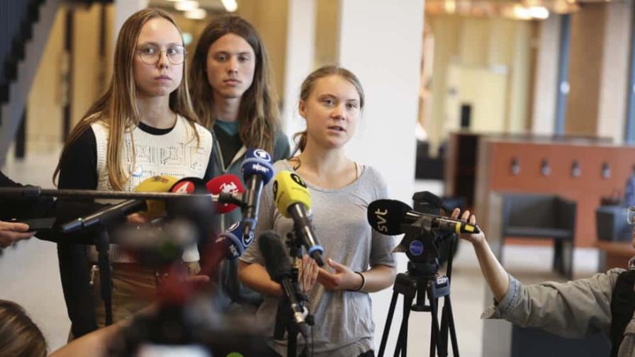 Activista sueca Greta Thunberg, condenada a una multa por desobedecer a la policía