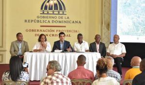 Inapa anuncia sorteo de obras para instalar tuberías en Haina