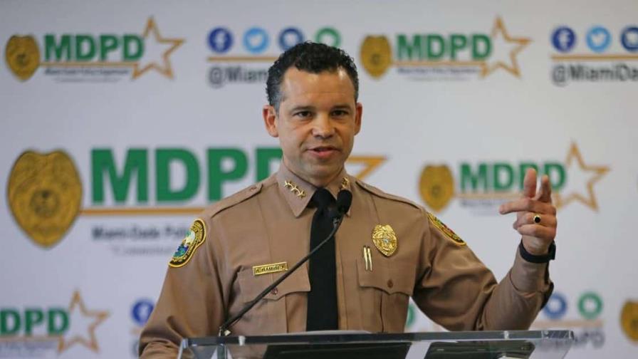 Jefe policial de Miami se disparó tras discutir con su esposa