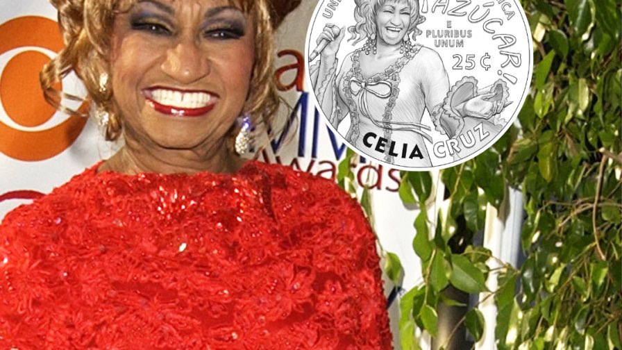 Moneda de 25 centavos de EE.UU. ahora lleva la cara de Celia Cruz