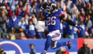 Saquon Barkley firma contrato de un año con los Giants, por 11 millones de dólares