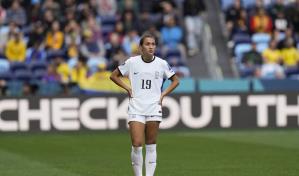 Casey Phair, de 16 años y 26 días, la jugadora más joven en disputar el Mundial Femenino