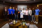 Selección Nacional de Baloncesto Dominicano visita Banreservas Selección Nacional de Baloncesto Dominicano visita Banreservas