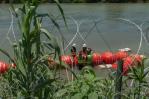 México envía nueva nota a EE.UU. para acusar a Texas de violar tratados con boyas en el río México envía nueva nota a EE.UU. para acusar a Texas de violar tratados con boyas en el río