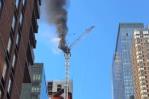 VIDEO | Colapsa grúa de torre en construcción en Manhattan