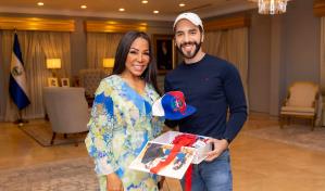 Presidente Nayib Bukele contrata a la estilista Magali Febles