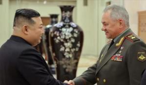Kim Jong-un habla con ministro de Defensa ruso en Pionyang de seguridad regional y global