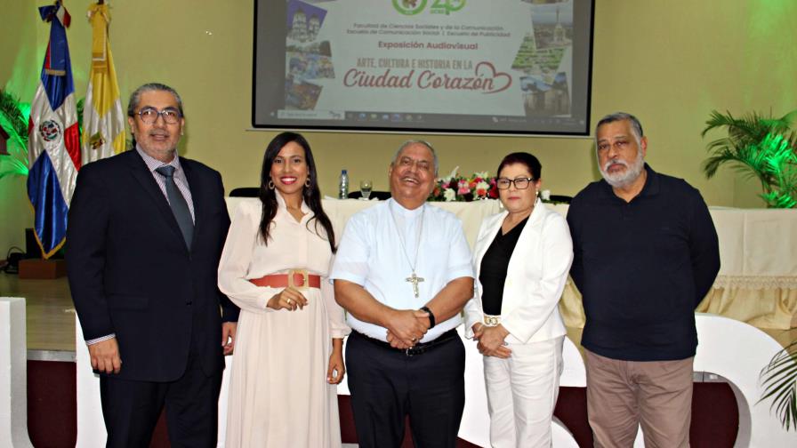 Universidad Católica Santo Domingo inaugura exposición audiovisual Arte, Cultura e Historia en la Ciudad Corazón