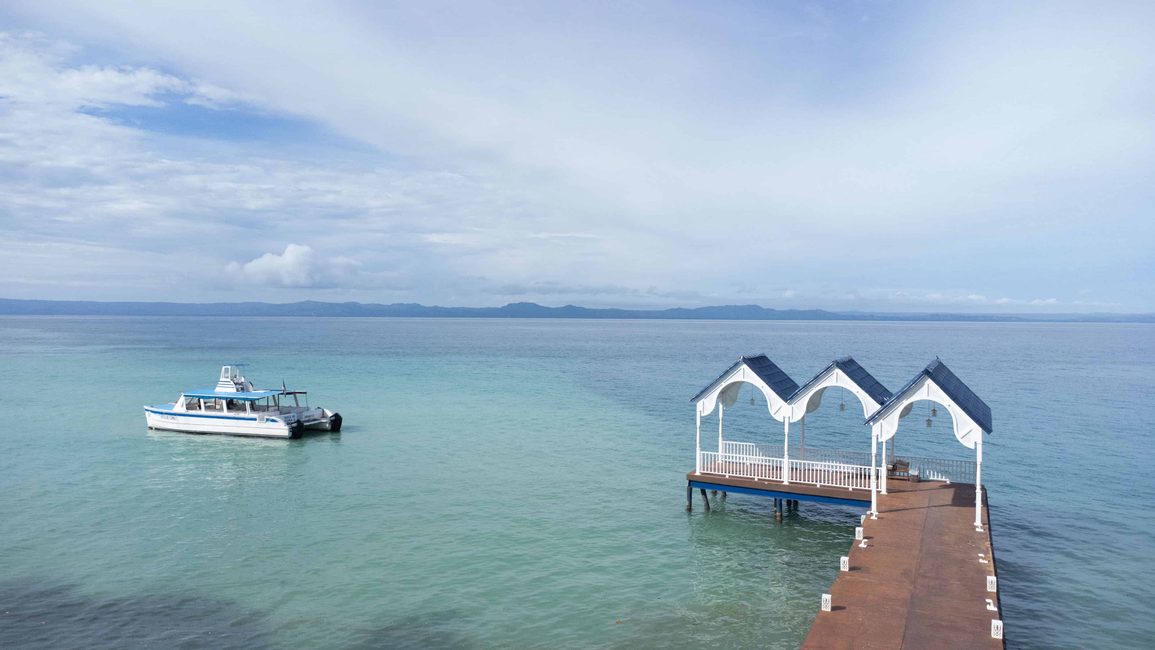 Vista de la playa.