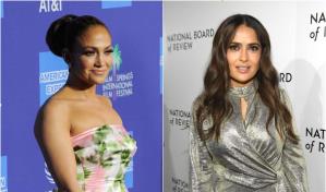El lindo gesto de Salma Hayek a Jennifer López por su cumpleaños número 54