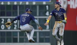 Siri anota carrera del desempate; Rays superan a Astros