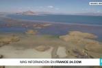 El lago Titicaca, en niveles extremos por culpa de la sequía