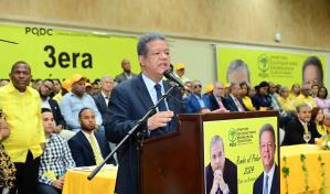 Leonel Fernández será el candidato presidencial del PQDC