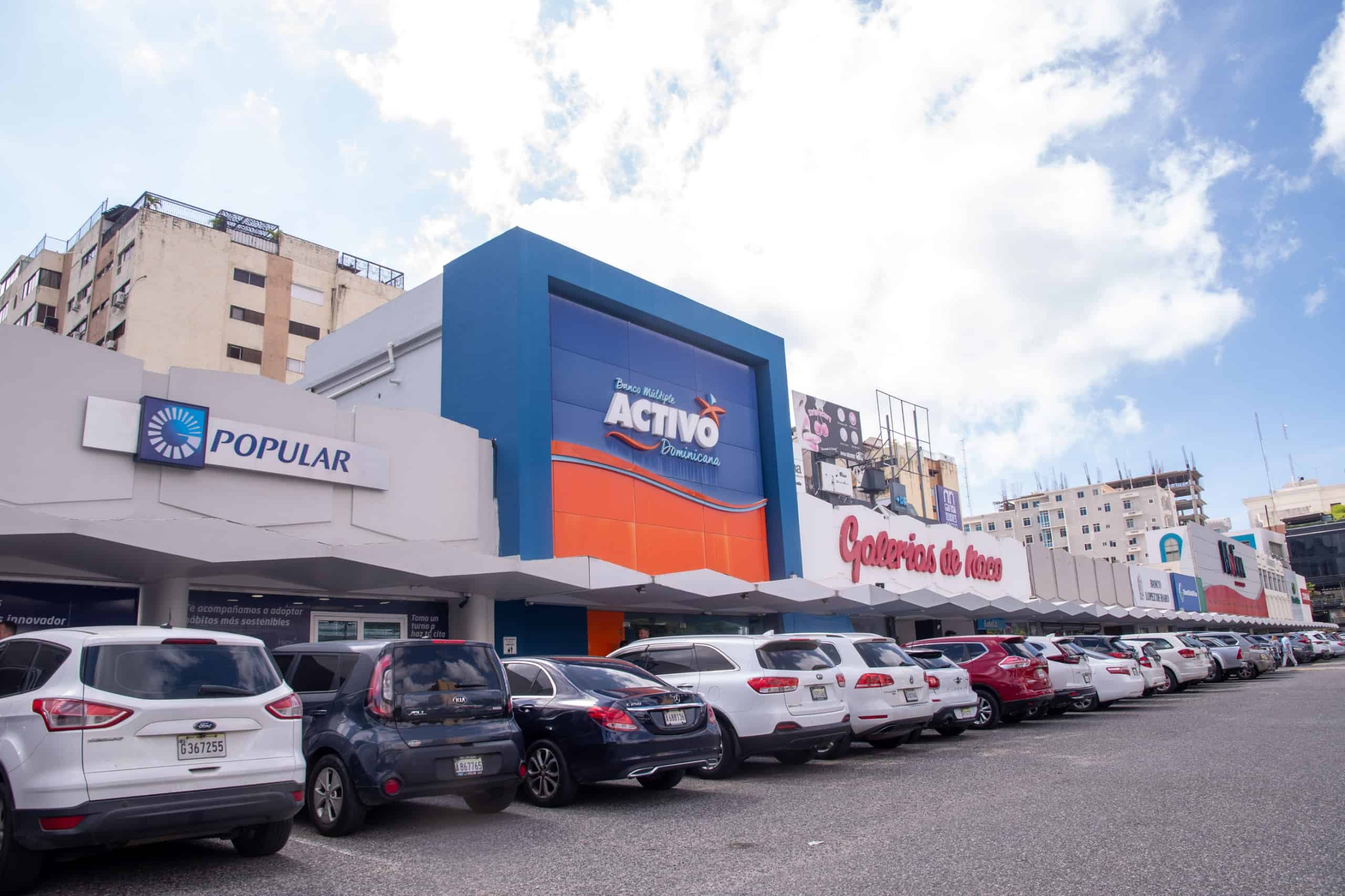 Sucursal del Banco Activo en la avenida Tiradentes, oficina donde se siguen ofreciendo los servicios.