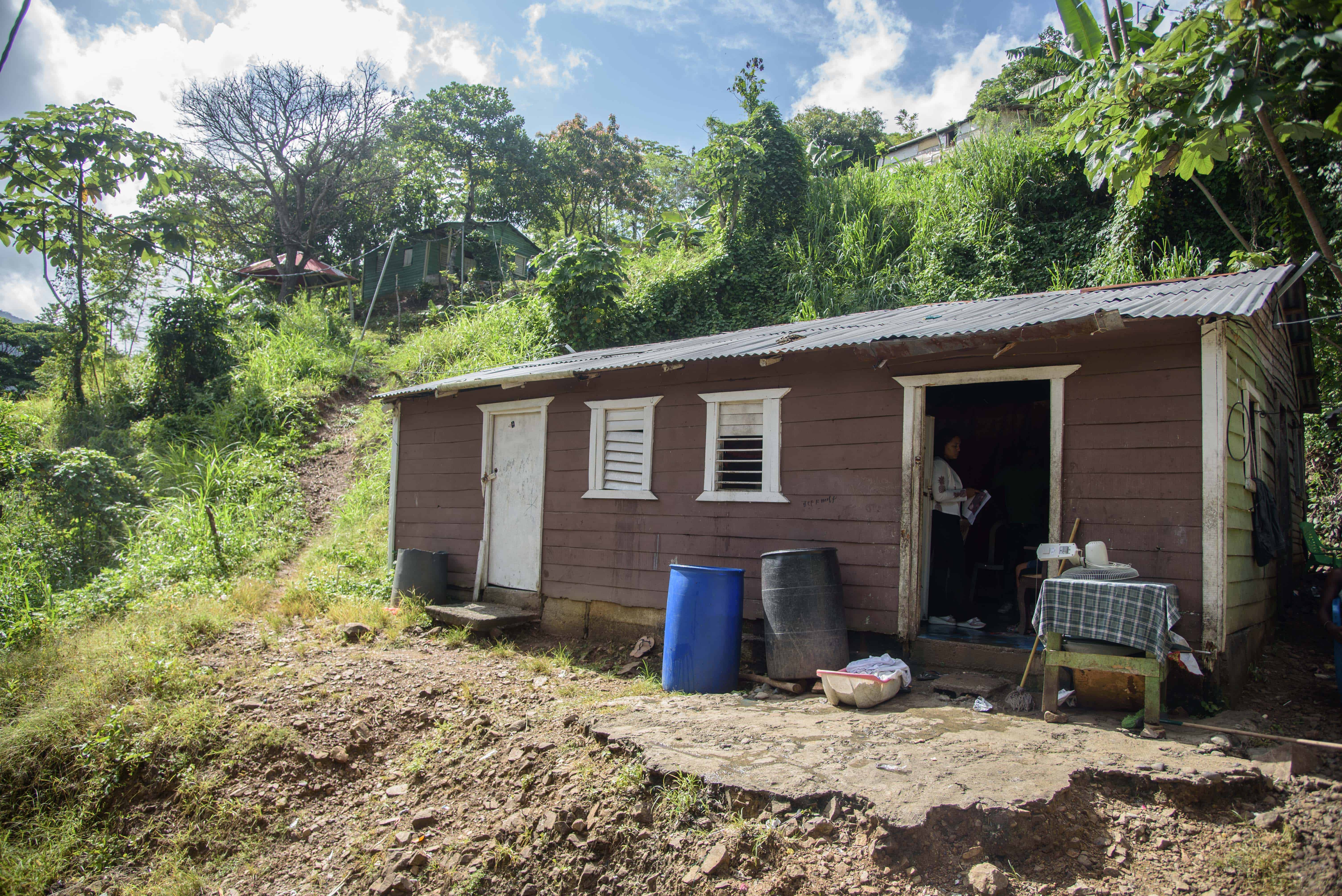 Residencia de la niña. 