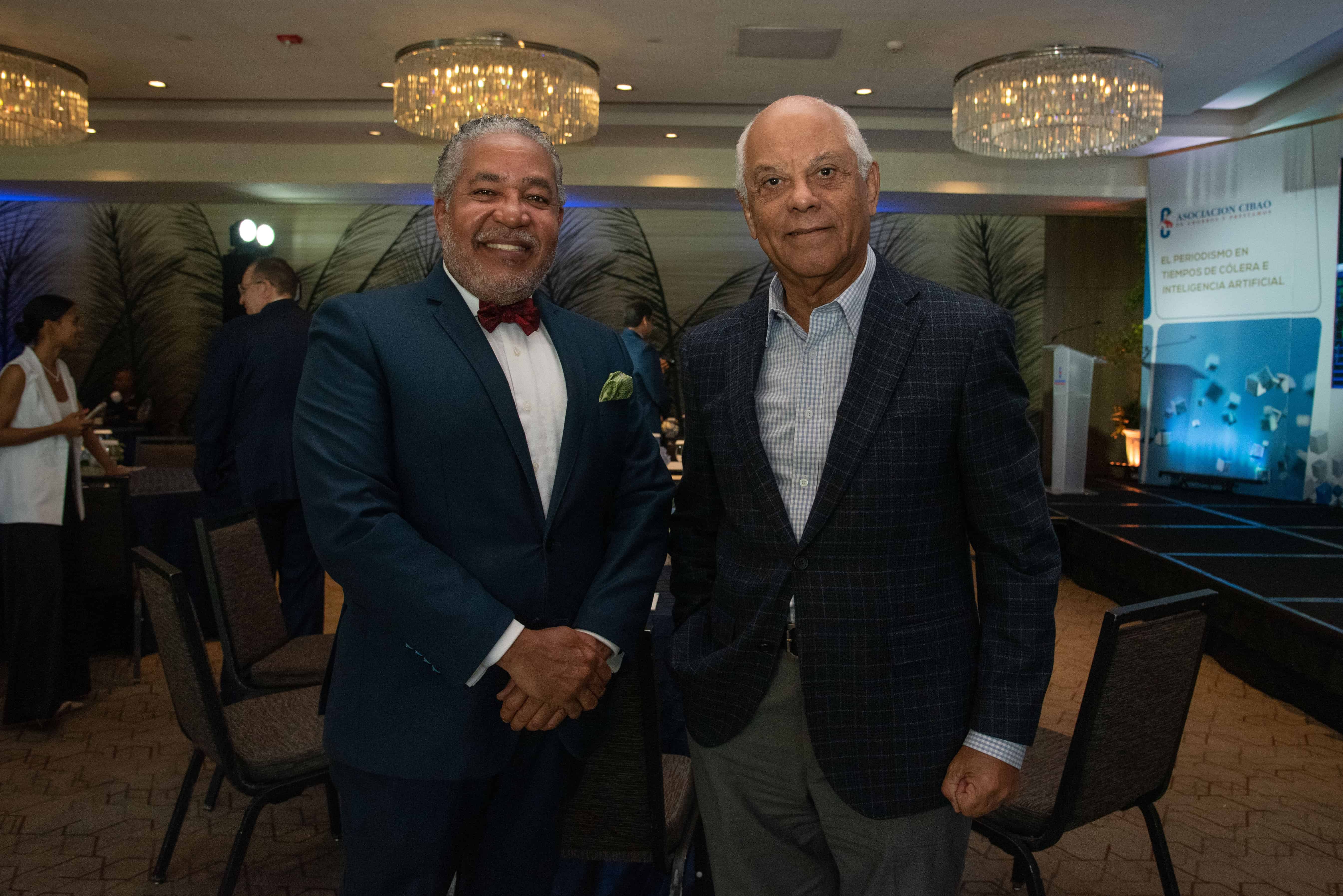 Geomar García y Ramón Puello Báez.