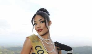 Andreina Santos tras la corona de Miss Grand República Dominicana 2023