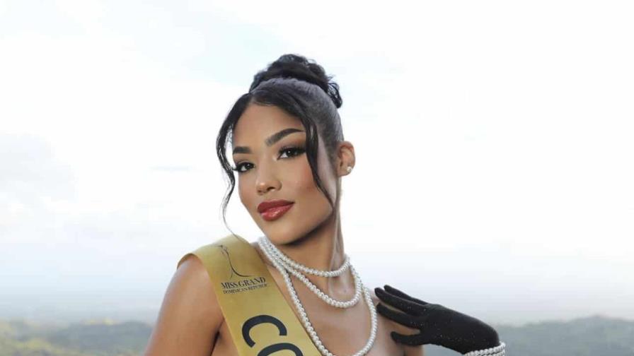 Andreina Santos tras la corona de Miss Grand República Dominicana 2023 Andreina Santos tras la corona de Miss Grand República Dominicana 2023