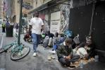 No hay espacio, centenares de migrantes esperan un alojamiento en Nueva York No hay espacio, centenares de migrantes esperan un alojamiento en Nueva York