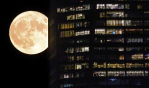 Así fue la Superluna de Esturión