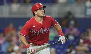 Lorenzen maniata a Marlins en su debut con Filis. Realmuto jonronea en victoria