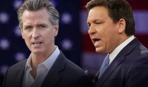 Los gobernadores antagonistas de California y Florida aceptan un debate por televisión Los gobernadores antagonistas de California y Florida aceptan un debate por televisión