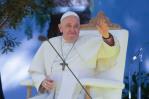 El papa se reunió en Lisboa con jóvenes de Turquía afectados por el terremoto El papa se reunió en Lisboa con jóvenes de Turquía afectados por el terremoto