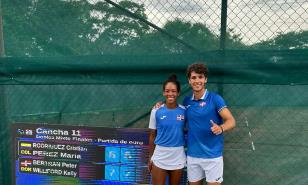 Oro del doble mixto dominicano en San Salvador fue premio al sufrimiento