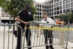 Fuertes medidas de seguridad en torno al juzgado de Washington donde comparecerá Trump