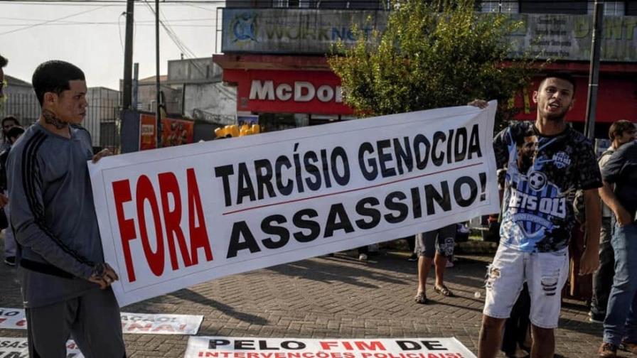 Operativos policiales en Brasil dejan 44 muertos desde el viernes