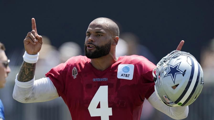 Prescott descarta que le afecten los insultos en prácticas de Cowboys Prescott descarta que le afecten los insultos en prácticas de Cowboys