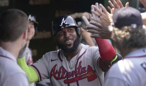 Marcell Ozuna jonronea y Fried deslumbra en su retorno de lesión