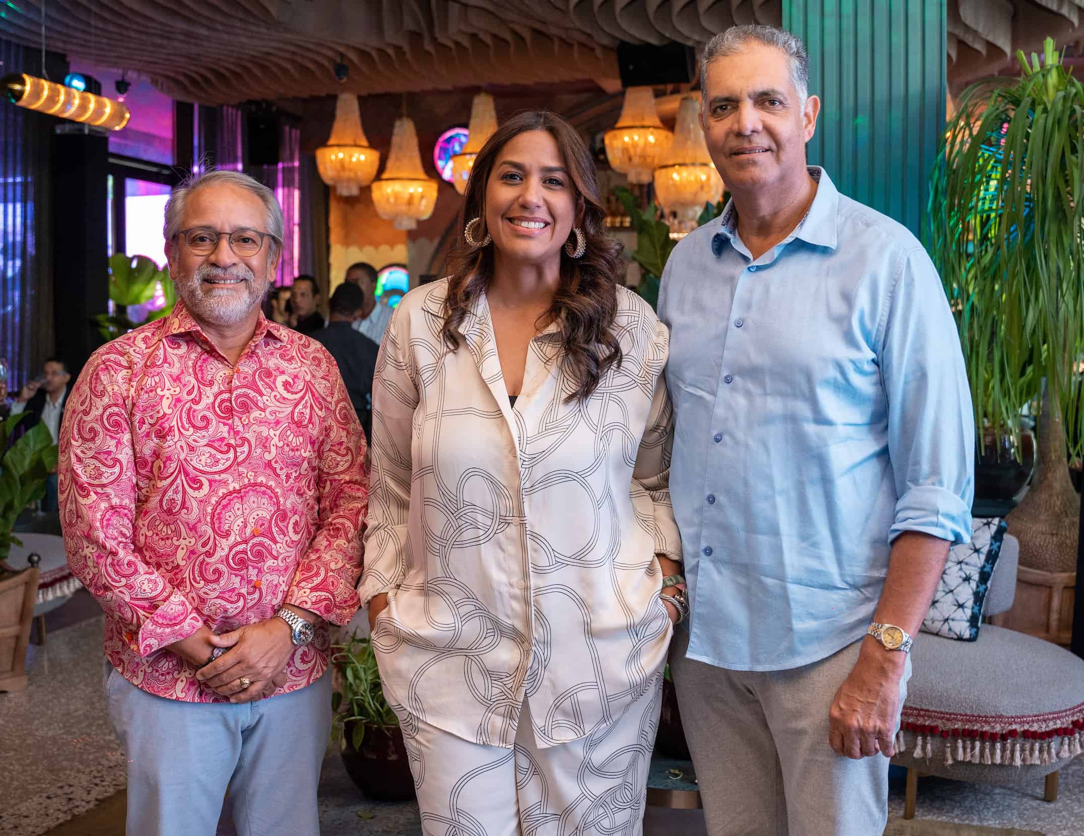 Félix Olivo, Alejandra Pérez y Leo Sánchez.