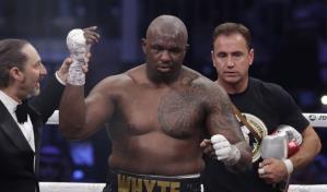 Cancelan enfrentamiento de Whyte ante Joshua por un resultado adverso en prueba antidopaje