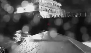 Ataque ucraniano con drones daña petrolero ruso