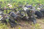 Digesett traslada 190 motocicletas chatarras desde el depósito de Higüey