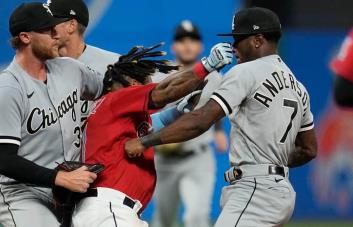 Video | Anderson y Ramírez se enfrentan a golpes; Medias Blancas vencen a Guardianes