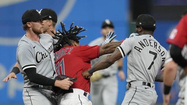 Ramírez juega, Anderson recibe descanso tras trifulca. MLB analiza posibles sanciones