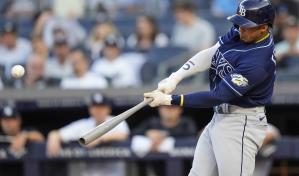 Wander Franco conduce a los Rays con jonrón y dos hits