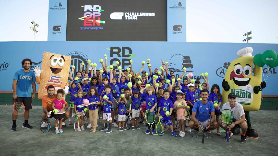 Arrancan los partidos del RD Open en el Santo Domingo Tenis Club
