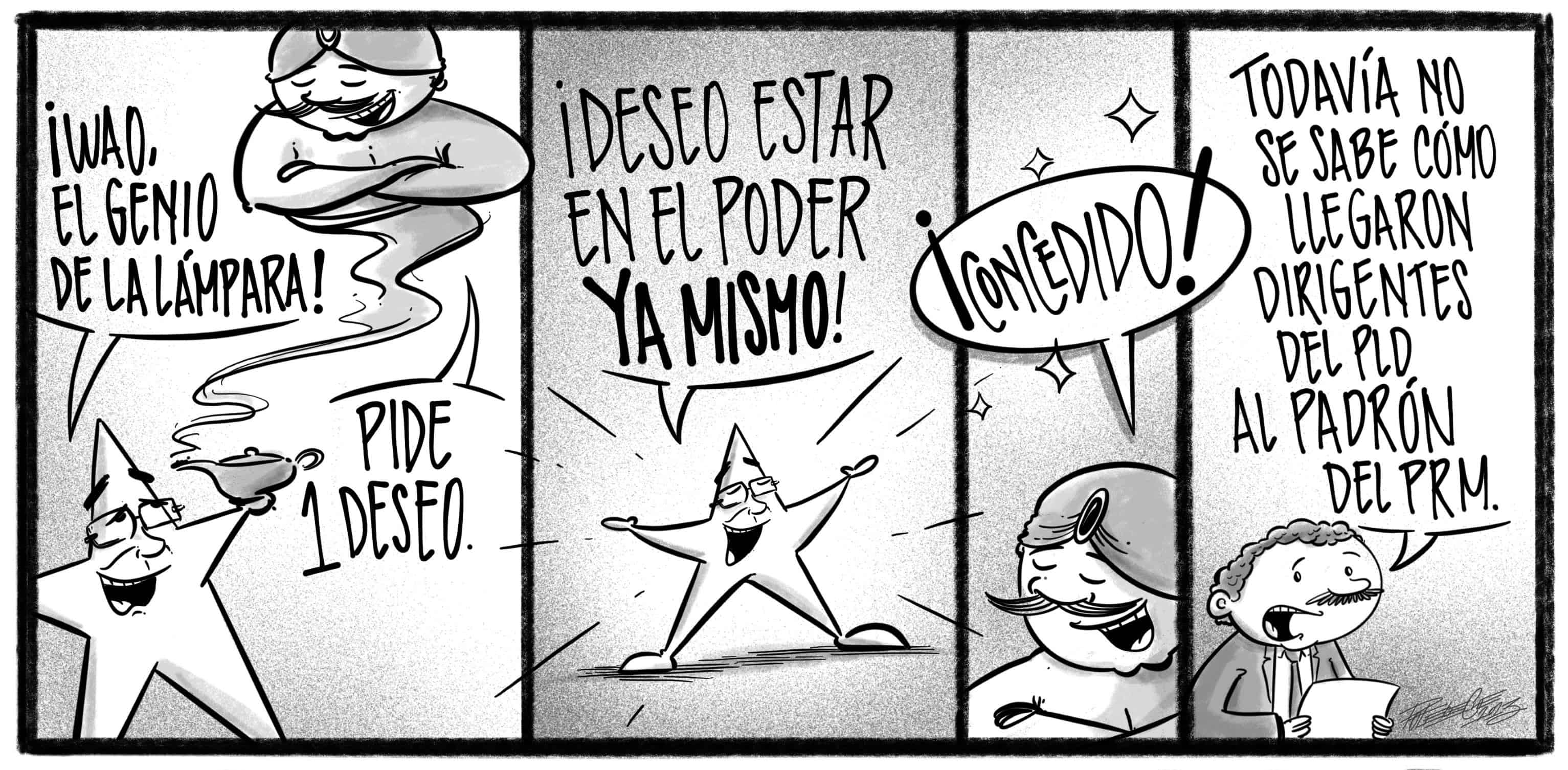 Caricatura de Noticiero Poteleche 7 agosto 2023