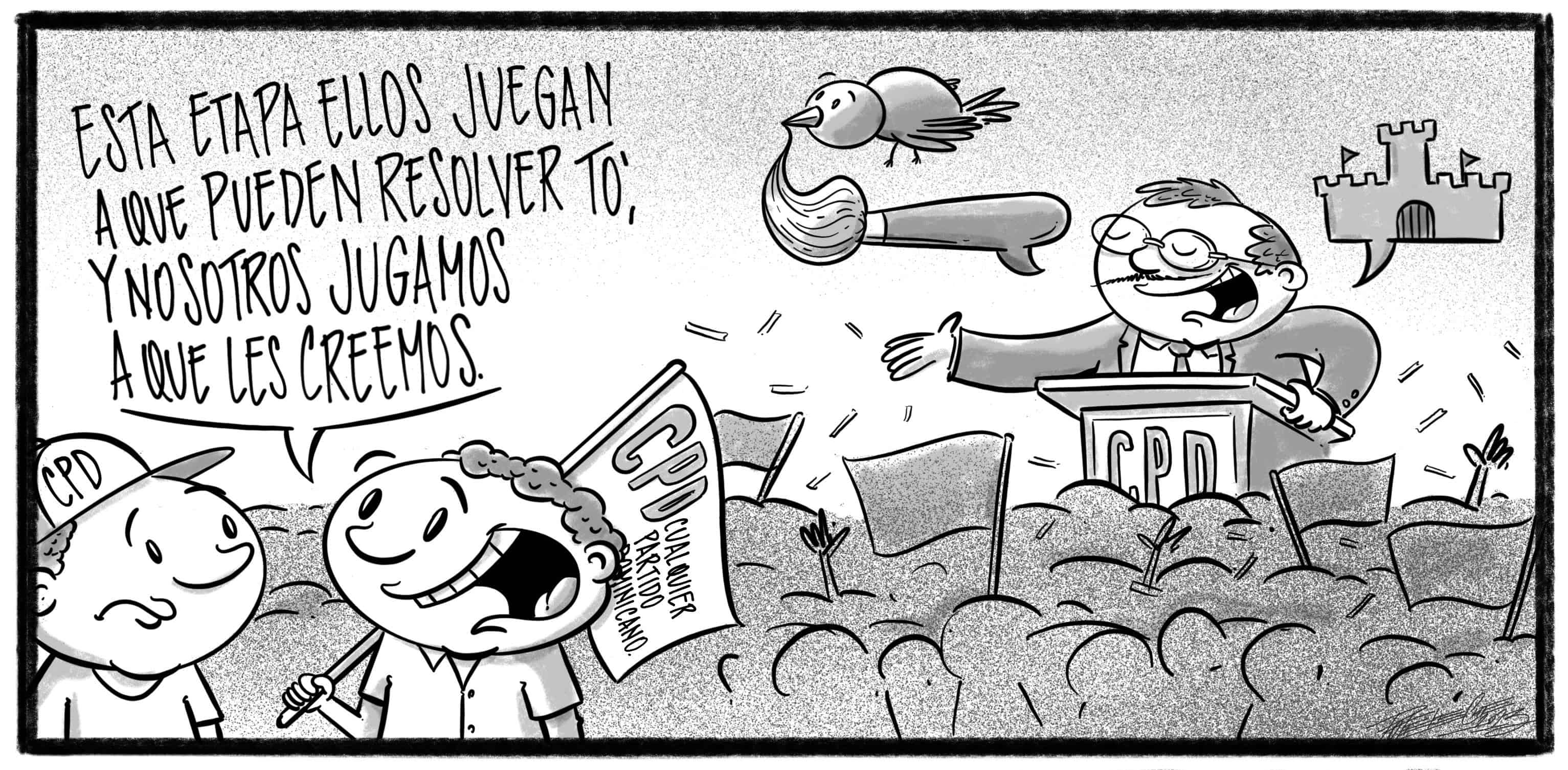 Caricatura de Noticiero Poteleche 8 agosto 2023