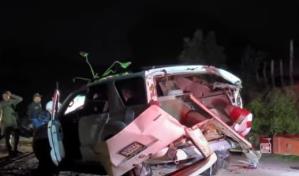 Entre las 13 víctimas del accidente de tránsito en Valverde figura una niña de cuatro años y una recién nacida