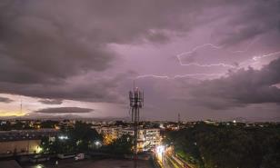 En fotos: Imágenes espectaculares de las tormentas eléctricas en el Distrito Nacional