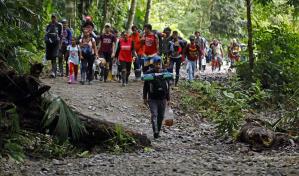 Policía de Panamá ha rescatado a 244 migrantes accidentados en selva del Darién este año