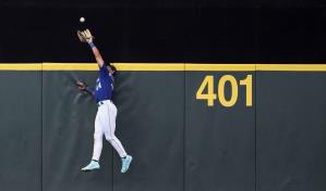 ¿El robo de jonrón? de Julio Rodríguez a Tatis merece un Oscar