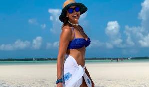 La presentadora Lili Estefan disfruta de un descanso en República Dominicana