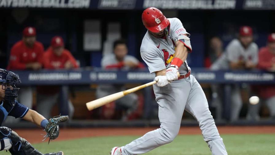 Goldschmidt supera las 1,100 carreras producidas en victoria de Cardenales sobre Rays