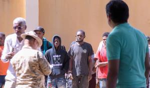 La travesía de los haitianos para ingresar al país por la zona norte