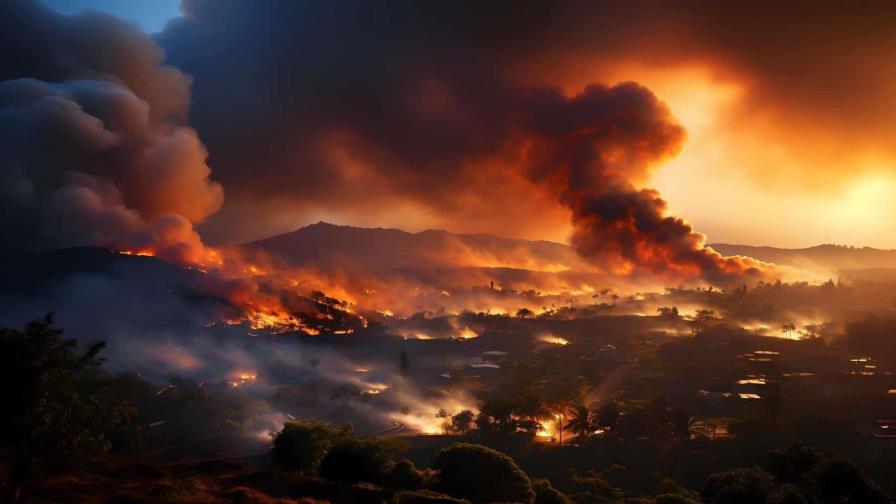 EE.UU. declara emergencia en Hawái por el gran desastre dejado por los incendios forestales